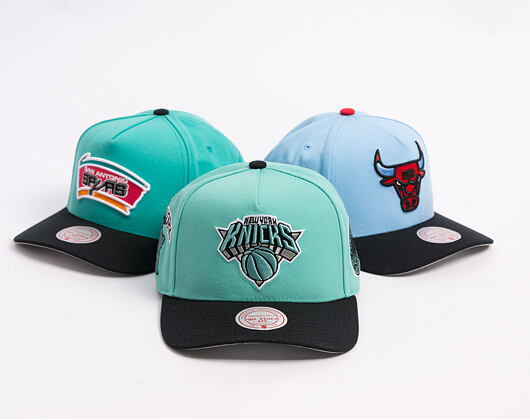 Kšiltovka Mitchell & Ness - In The City - NBA - New York Knicks - Teal