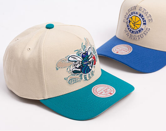 Kšiltovka Mitchell & Ness - Off Tilted Hwc - NBA - Charlotte Hornets - Off White