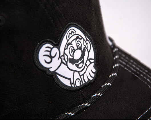 Kšiltovka Capslab - Super Mario - Semi Curved Premium Trucker
