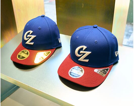 Kšiltovka New Era - Team Core Stretch-Snap 9SEVENTY - Baseball Czechia - Blue