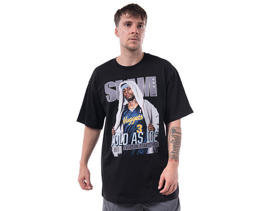 Triko Mitchell & Ness - Boxy Slam Tee - NBA - Denver Nuggets - Allen Iverson - Black