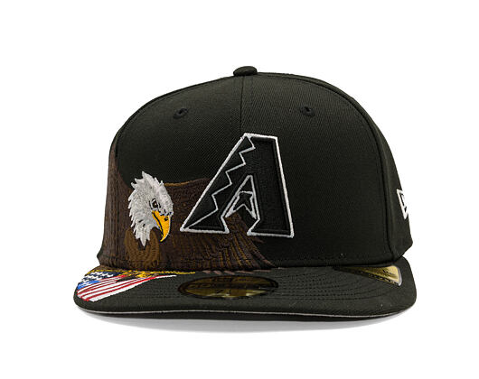 Kšiltovka New Era - MLB "American Eagle" 59FIFTY - Arizona Diamondbacks - Black