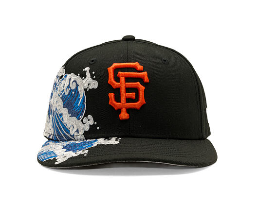 Kšiltovka New Era - MLB "Tidal Wave" 59FIFTY - San Francisco Giants - Black