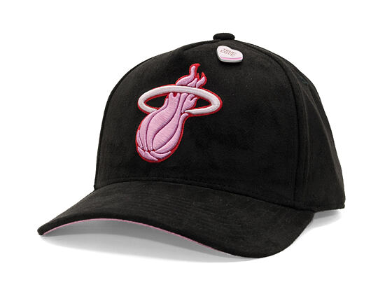 Kšiltovka Mitchell & Ness - All Heart - NBA - Miami Heat - Black