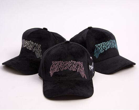 Kšiltovka Reflection Luxury New Angel Cap - Black Pink Script