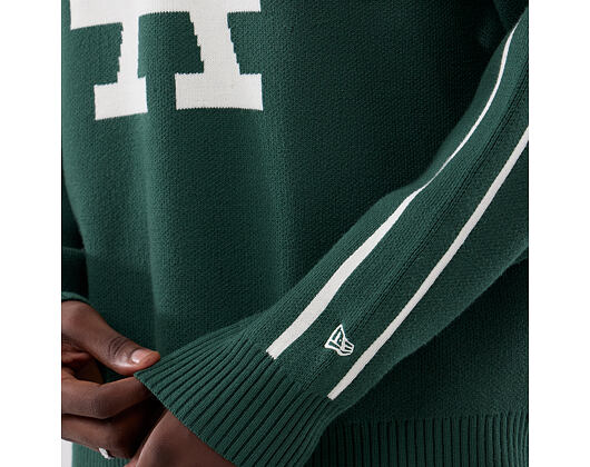 Svetr New Era - MLB Knit Sweater - LA Dodgers - Cilantro Green
