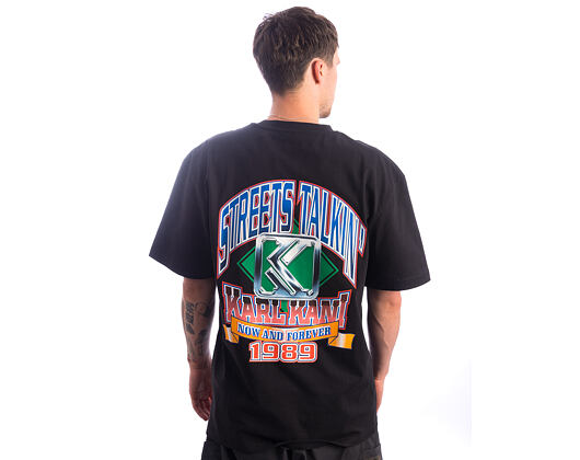 Triko Karl Kani - Baseball Oversized T-Shirt - Black