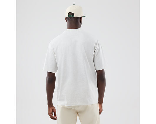 Triko New Era - MLB Arch Graphic Oversized Tee - NY Yankees - Heather Grey