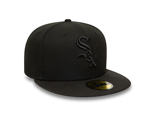 Kšiltovka New Era - MLB Black on Black 59FIFTY - Chicago White Sox - Black