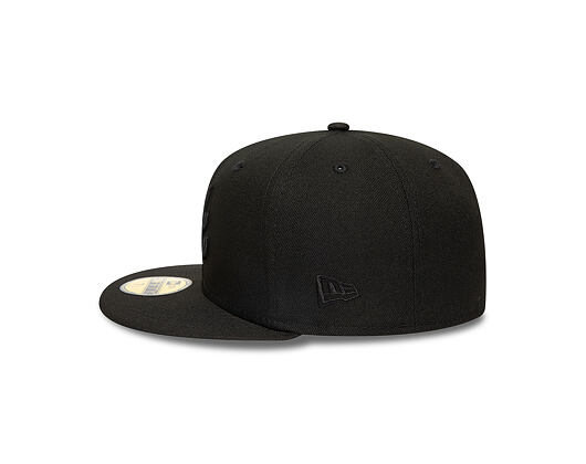 Kšiltovka New Era - MLB Black on Black 59FIFTY - Atlanta Braves - Black