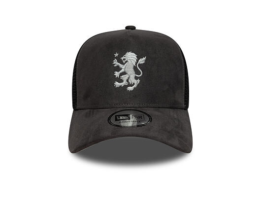 Kšiltovka New Era - Faux Suede 9FORTY A-Frame Trucker - ASTON VILLA FC - Graphite