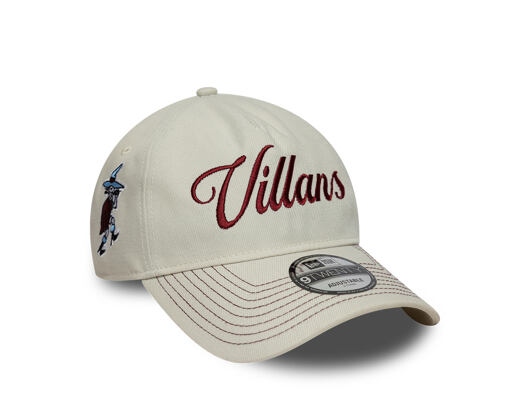 Kšiltovka New Era - Villans Dadcap 9TWENTY A-Frame - ASTON VILLA FC - Ivory