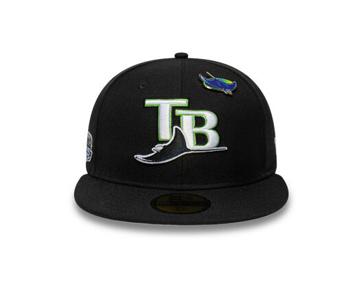 Kšiltovka New Era - MLB IMAGE DROP 59FIFTY - Tampa Bay Rays - Black