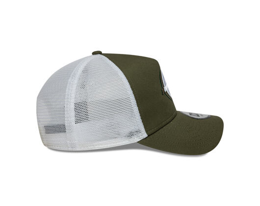 Kšiltovka New Era - F1 Seasonal 9FORTY A-Frame Trucker - HAAS F1 - New Olive