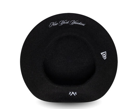 Dámský Baret New Era - MLB Wool Script Beret - NY Yankees - Black