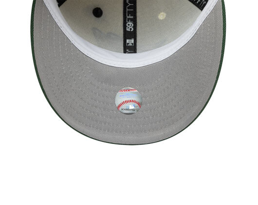Kšiltovka New Era - MLB Cooperstown Pin 59FIFTY - Anaheim Angels - Cilantro Green / Cream