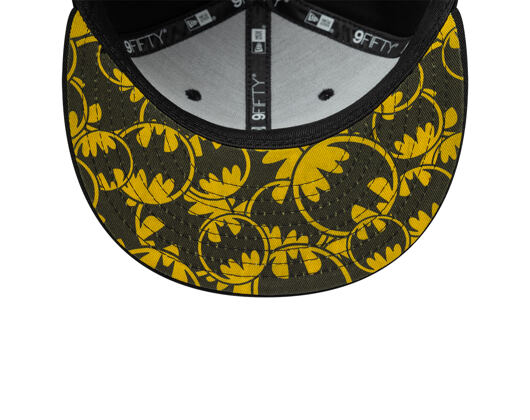 Dětská Kšiltovka New Era - DC Piping 9FIFTY - Batman - Black / Grey