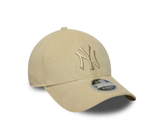 Kšiltovka New Era - MLB Cord 9FORTY M-CROWN - NY Yankees - Stone