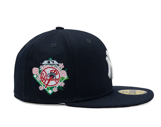 Kšiltovka New Era - MLB Floral Undervisor 59FIFTY - NY Yankees - Navy