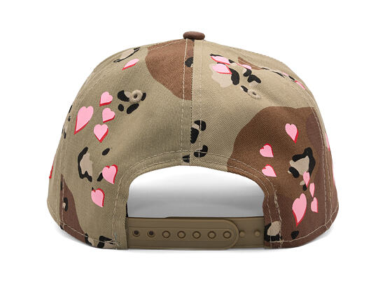 Kšiltovka New Era - MLB Camo Hearts - Chicago Cubs - MLB - Desert Camo