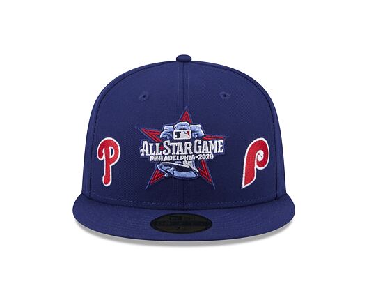 Kšiltovka New Era - MLB All Star Game 2026 59FIFTY - Philadelphia Phillies - Team Color - Navy