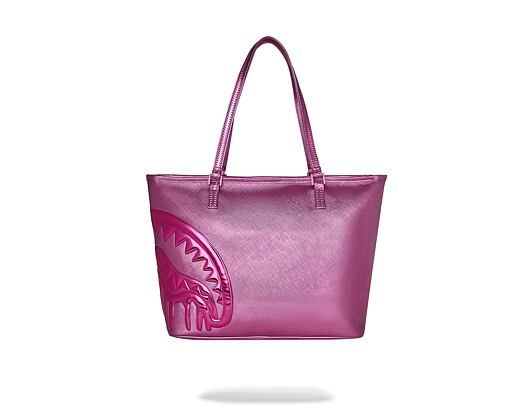 Taška Sprayground - Metallic Pink Metallic Drip Tote