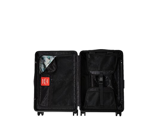 Kufr Sprayground - Sharks In Paris Wtf Bubble Brown Check Full-Size Luggage