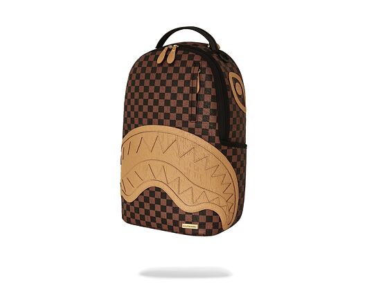Batoh Sprayground - Embossed Check Brown Backpack
