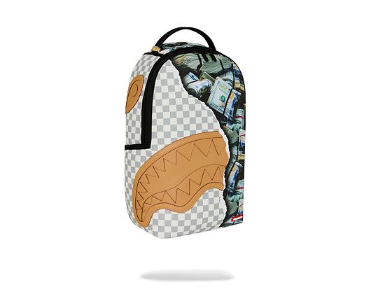 Batoh Sprayground - Cream Check Full Of Cash Backpack