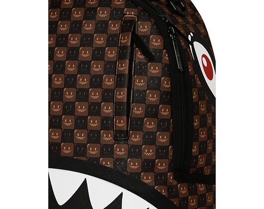 Batoh Sprayground - Sharks In Paris Wtf Bubble Brown Check Backpack