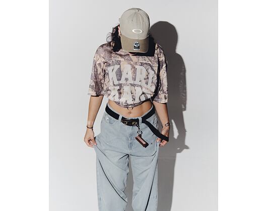 Kšiltovka Oakley - Remix Dad Hat - Boulder/Army Green/Mist