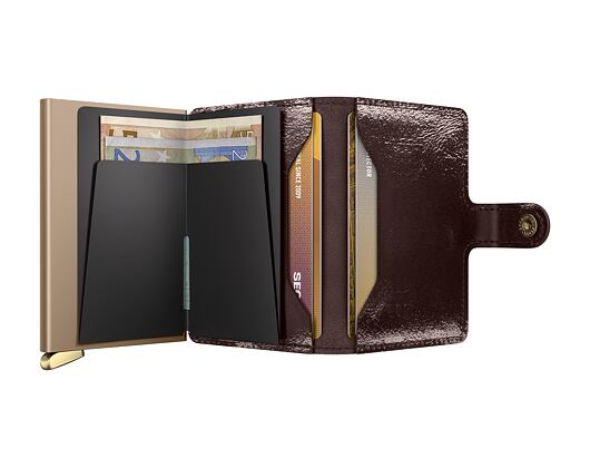 Peněženka Secrid - Miniwallet Naplak Premium - Mahogany