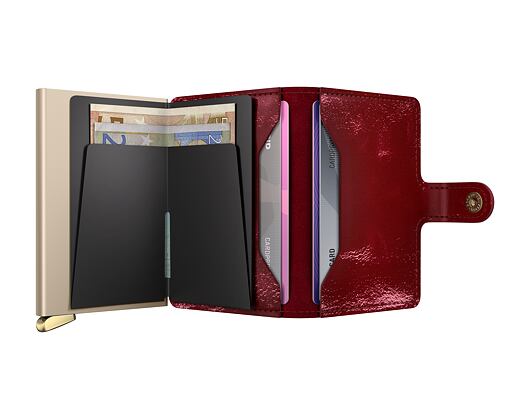 Peněženka Secrid - Miniwallet Naplak Premium - Red