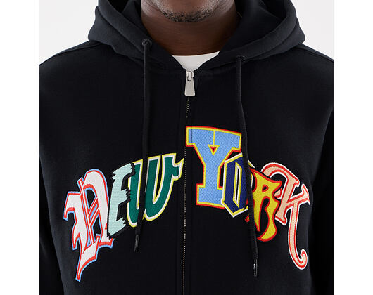 Mikina New Era - MLB 2Way Hoodie Multi - NY Yankees - Black