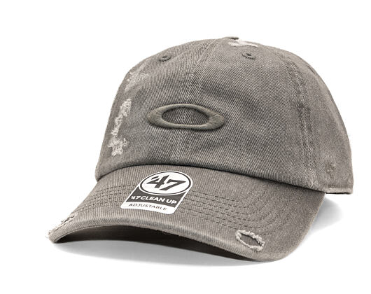 Kšiltovka Oakley - ‘47 Reserve Distressed Cap - Granite Gray