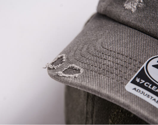 Kšiltovka Oakley - ‘47 Reserve Distressed Cap - Granite Gray