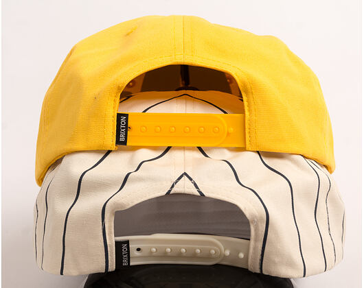 Kšiltovka Brixton - Homerun Snapback - Off White/Washed Navy