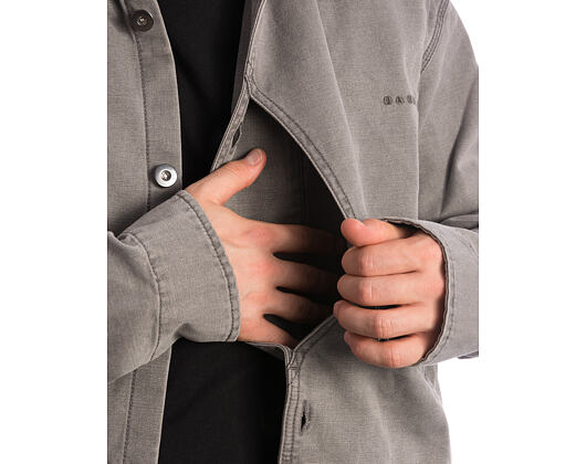 Košile Oakley - Echo Mod Overshirt - Granite Gray
