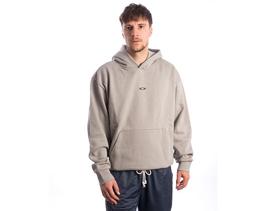 Mikina Oakley - Metal Rise Hoodie - Cement