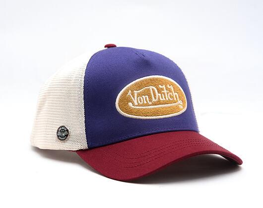 Kšiltovka Von Dutch - Baseball - Patch Premium - Red / Purple