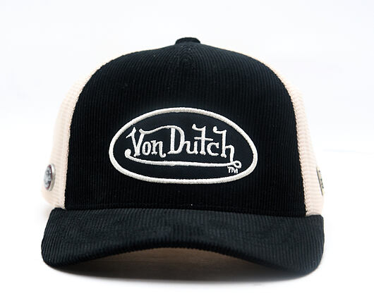 Kšiltovka Von Dutch - Baseball - Corduroy Patch Premium - Black