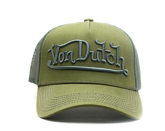 Kšiltovka Von Dutch - Baseball - 3D Embroidery - Green