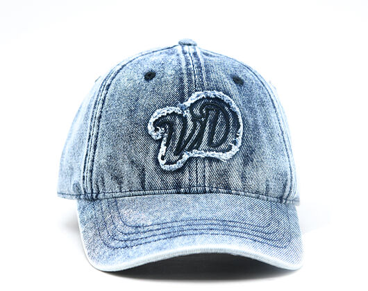 Dámská Kšiltovka DAD CAP EN JEAN AVEC PATCH VD A FRANGES