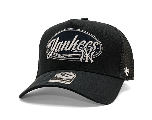 Kšiltovka '47 Brand - MLB Enfield Offside Dt CLEAN UP - NY Yankees - Navy