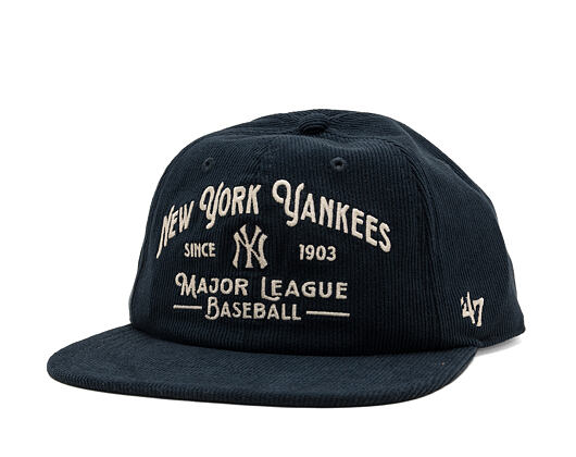 Kšiltovka '47 Brand - MLB Whitlock Captain Rl CLEAN UP - NY Yankees - Navy