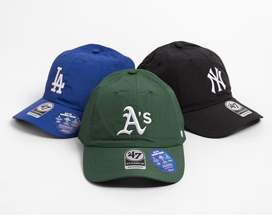 Kšiltovka '47 Brand - MLB Brrr CLEAN UP - Oakland Athletics - Green