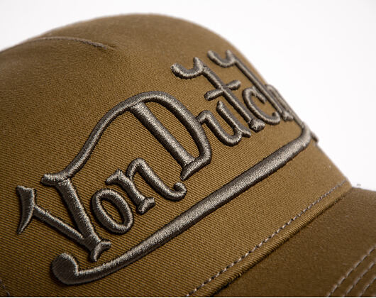 Kšiltovka Von Dutch - Baseball - 3D Embroidery - Green