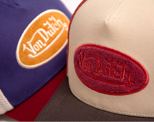 Kšiltovka Von Dutch - Baseball - Patch Premium - Black / Red