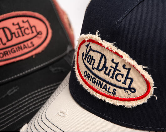 Kšiltovka Von Dutch - Baseball - Vintage Distressed - Black / Grey
