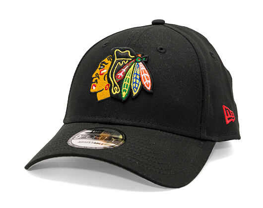 Kšiltovka New Era - NHL 9FORTY - Chicago Blackhawks - Black